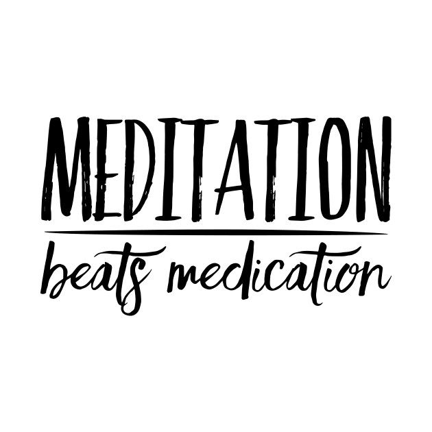 Meditation Beats Medication by hobrath