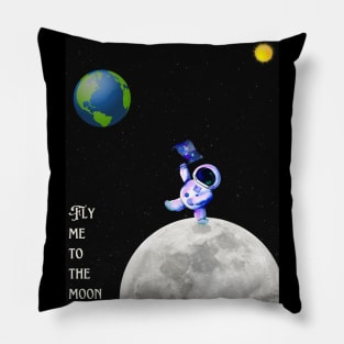 Fly Me To The Moon Pillow