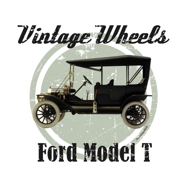 Vintage Wheels - Ford Model T by DaJellah