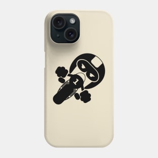 Motorcycle racing decal Phone Case