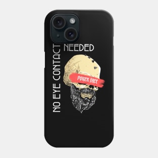 Beard and Skull Phone Case