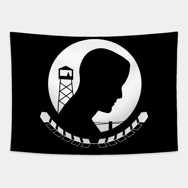 POW MIA Back Design Tapestry by NeilGlover