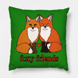 Foxy Friends Pillow