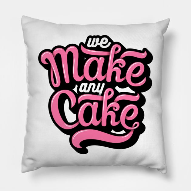 we make any cake Pillow by timegraf