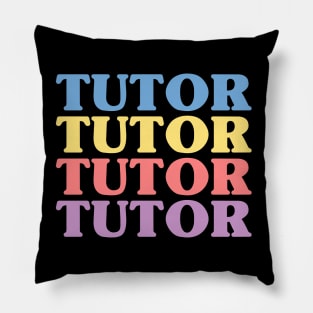 literacy tutor women thank you reading tutor appreciation Pillow