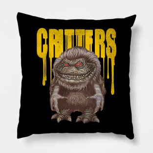 Critters Vintage 80s Cult Monster Horror Pillow