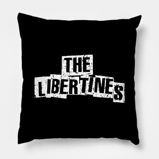 The Libertines Pillow by votjmitchum