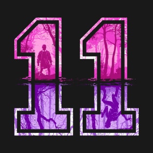 Strange Number 11 (pink-purple) T-Shirt