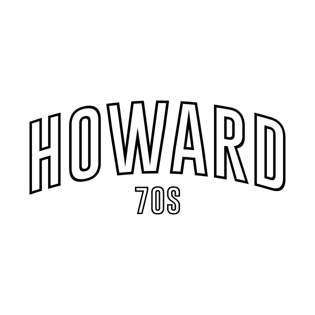 HOWARD 70S by Aspita