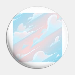Up In The Clouds Pin