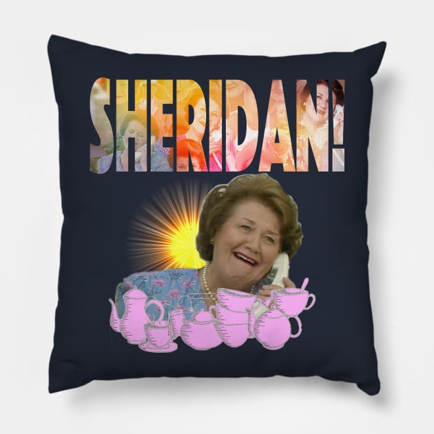 Sheridan! Pillow by jeremiahm08