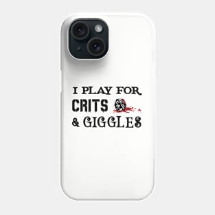 Crits and Giggles - Light Phone Case