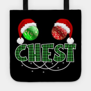 Funny Chest Nuts Couples Christmas Chestnuts Tote