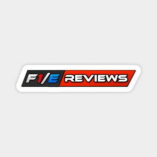 F1/E Reviews Logo Magnet