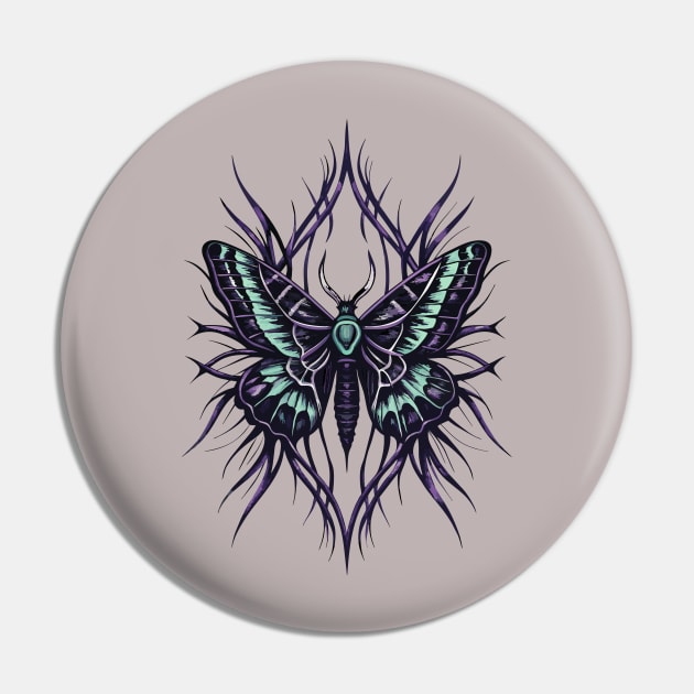 Luna Moth Pin by Ravenglow