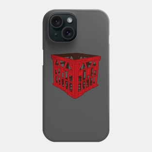 Red Milk Crate Phone Case