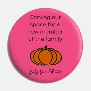 Pumpkin Baby Announcement (Fall 2024) Pin