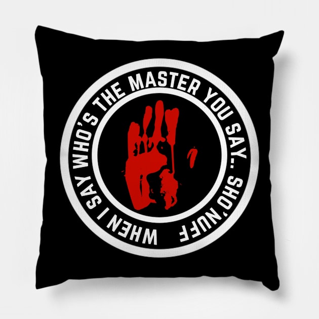 The Shogun of Harlem Pillow by Coastal House Apparel 