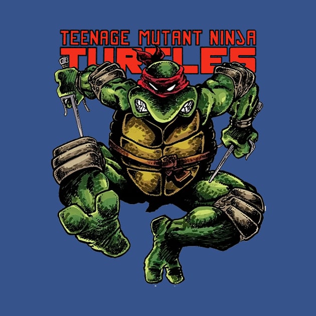 TMNT Raphael by partynerdz