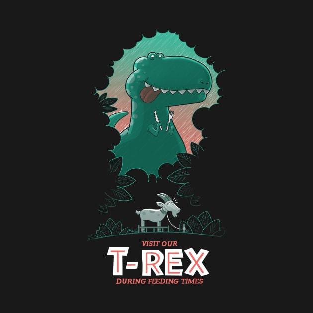 Visit our T-Rex! by Queenmob