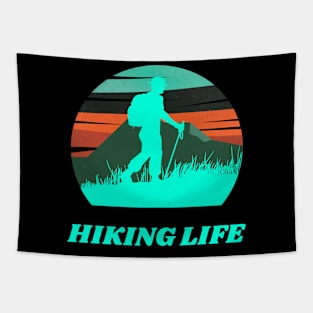 The hiking life is one that is filled with adventure, discovery Tapestry