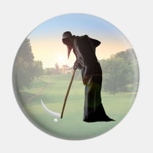 Death on the Golf Course Pin