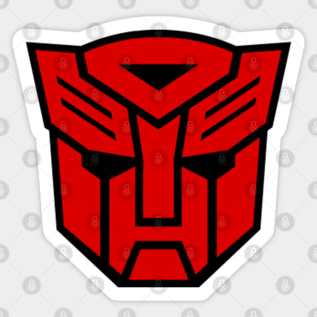 transformer logo sticker