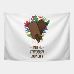 Equal rights for all design Tapestry