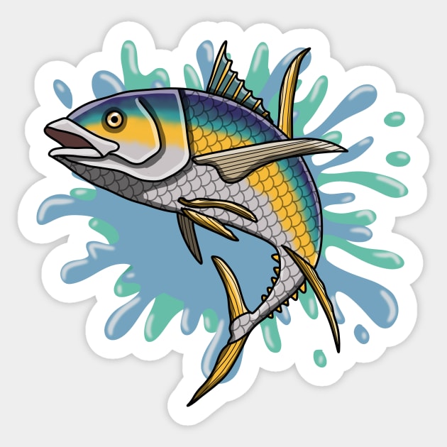 Tuna Fish Sticker