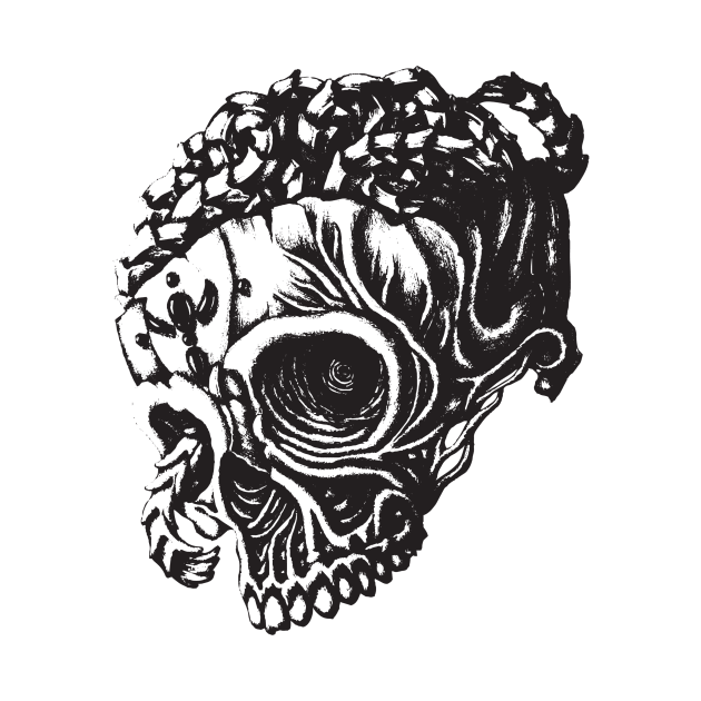 art skull by Hedgeh0g