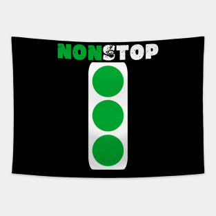 Non Stop Traffic Lights Tapestry