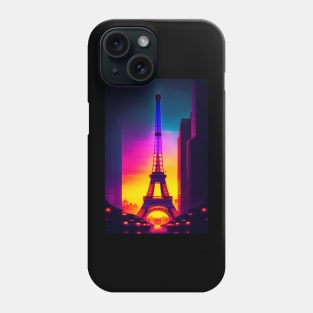 Neo-Eiffel Tower Phone Case