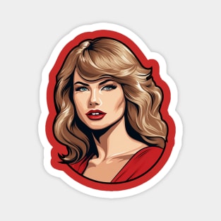 Taylor Swift Art Magnet