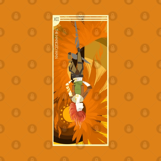 Borderlands Tarot: The Hanged Man by manicgremlin