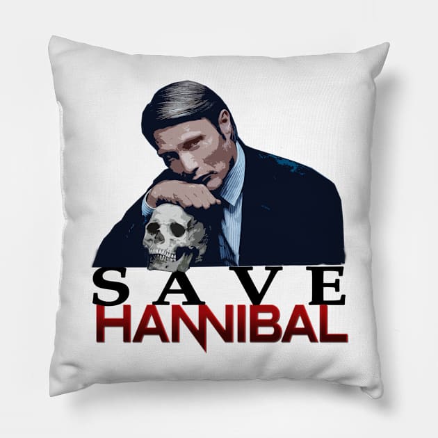 Save Hannibal Pillow by red-leaf