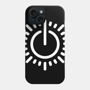 Sunny power button Phone Case