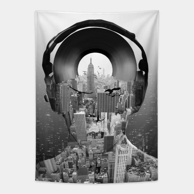 new york sound Tapestry by BekimART