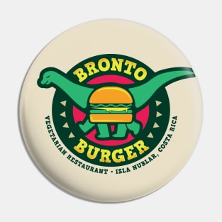 Bronto Burger Pin