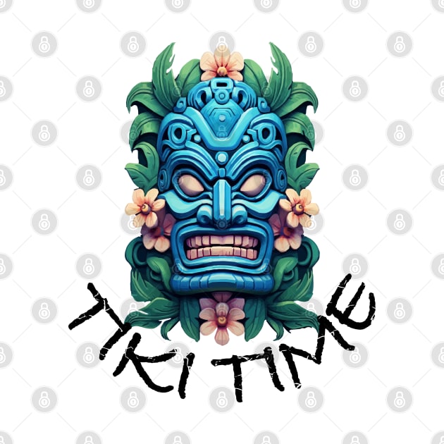 Tiki Time, with Black Lettering by VelvetRoom