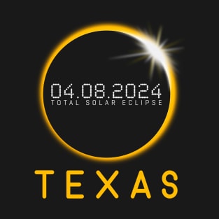 TEXAS Totality Total Solar Eclipse April 8 2024 T-Shirt