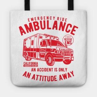 AMBULANCE, EMERGENCY RIDE Tote