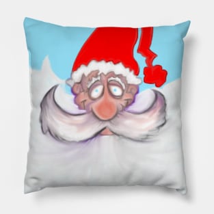 Peak Santa Dot Pillow