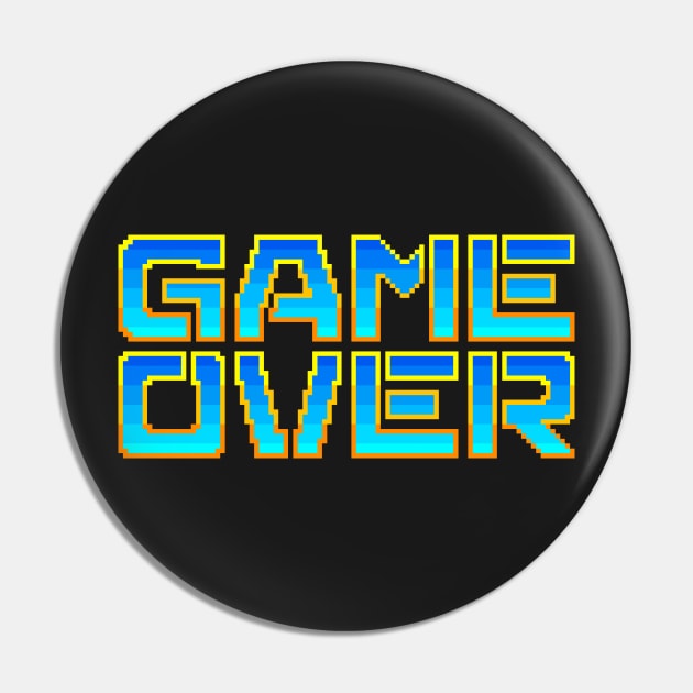 Game Over Pin by snespix