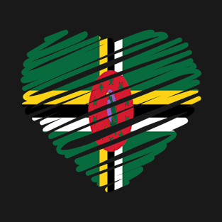 Dominica Flag T-Shirt