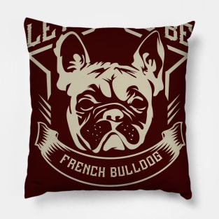 Let There Be a French bulldog Pillow