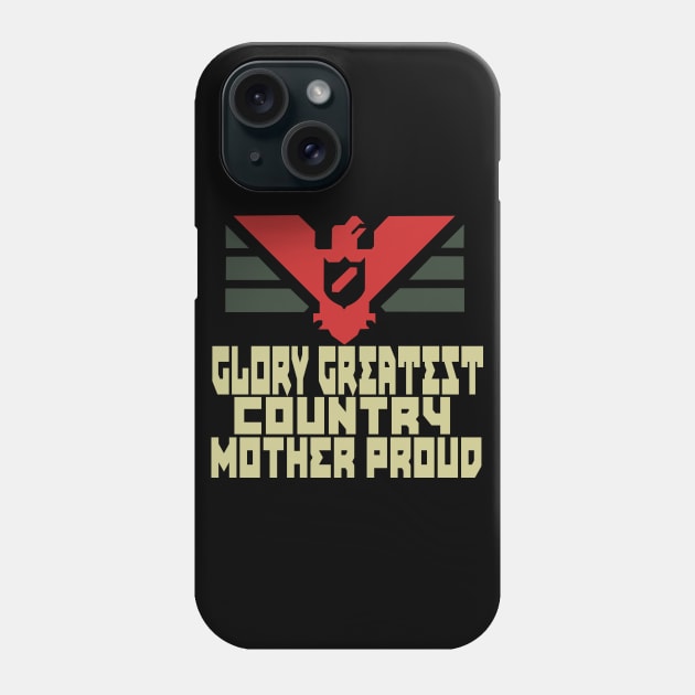 glory to aristozka Phone Case by LunaHarker