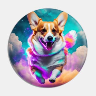 Pembroke Welsh Corgi Heaven Pin