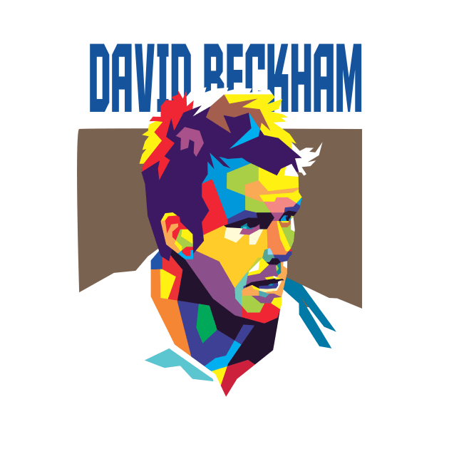 David Beckham Popart by Martincreative