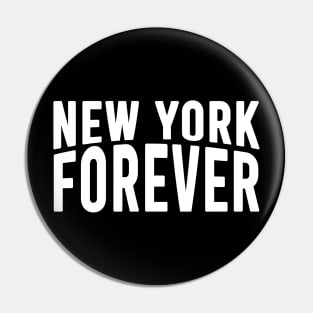 NEW YORK FOREVER BLACK FANMADE Pin