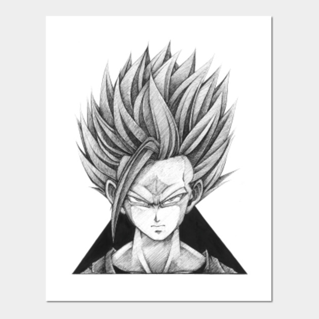 Gohan Dragonball Z Posters And Art Prints Teepublic